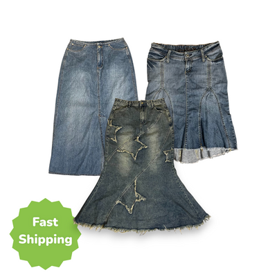 20 x Y2K Denim Skirt