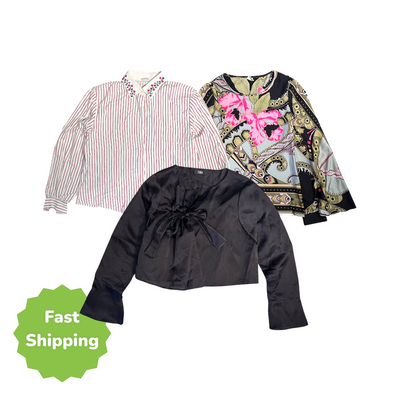 20x Vintage Long Sleeve Blouses