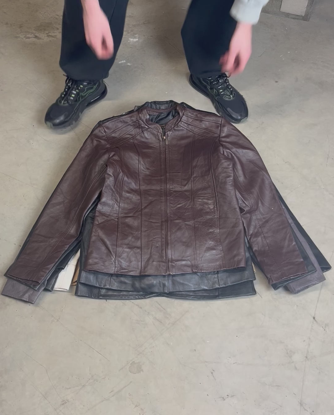 10 x Y2K Leather Jackets